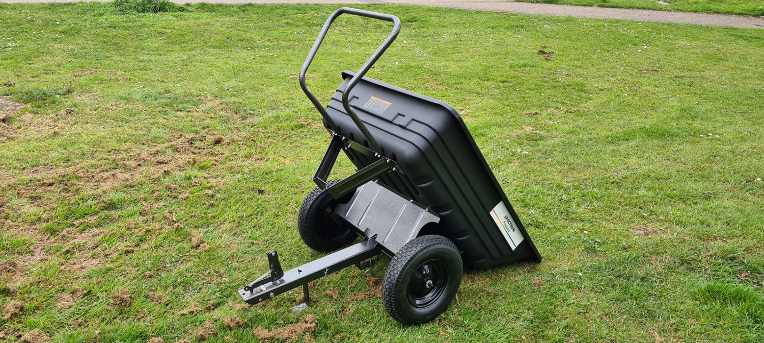 Spectrum 227kg-Capacity Poly Tipping-Cart / Wheelbarrow |  SP22111