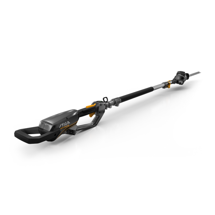 Stiga SPH 900 AE 48v Cordless Long-Reach Hedgetrimmer - Main Image - Right-Rear View - Right Facing.