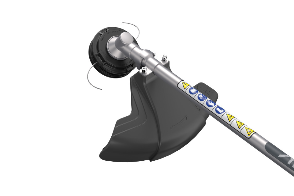 Stiga BC 730 B Petrol Brushcutter - Twin-Line Cutter Head with Plant Guard.