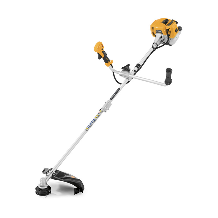 Stiga BC 330 AB Petrol Brushcutter - Main Image - Upright - Left Facing.