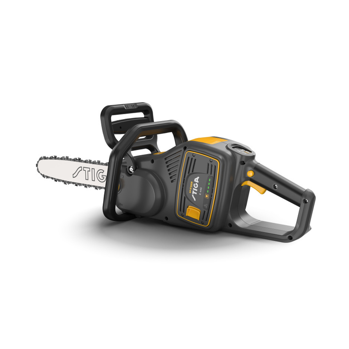 Stiga CS 700e 48v Cordless Chainsaw – Main Image - Rear-Left View - Left Facing.