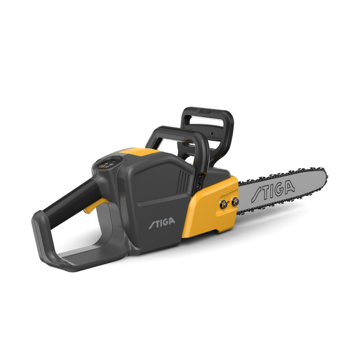 Stiga CS 700e 48v Cordless Chainsaw – Main Image - Rear-Right View - Right Facing.