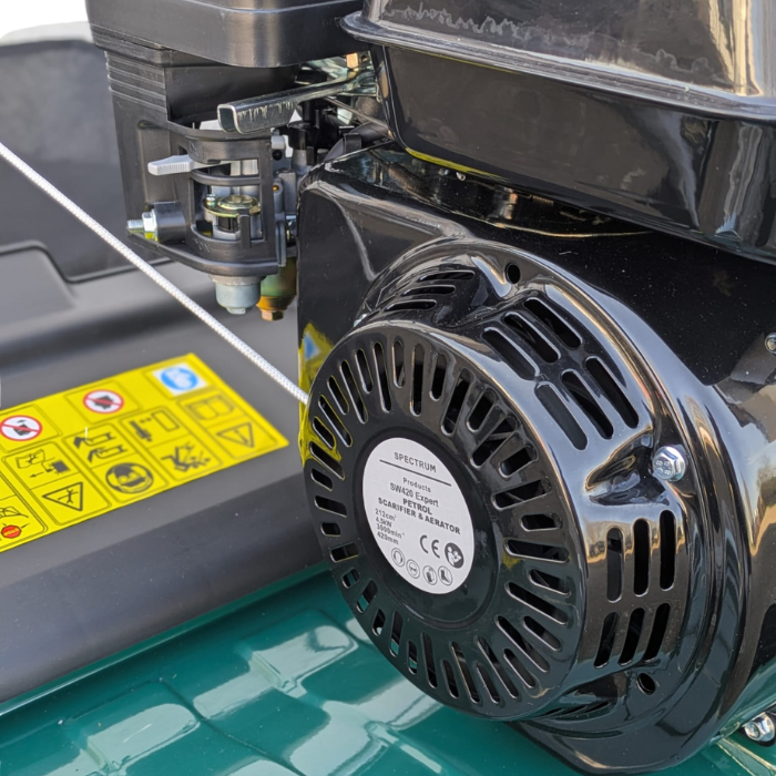 Spectrum SW420-Expert 2-in-1 Petrol Lawn Scarifier/Aerator