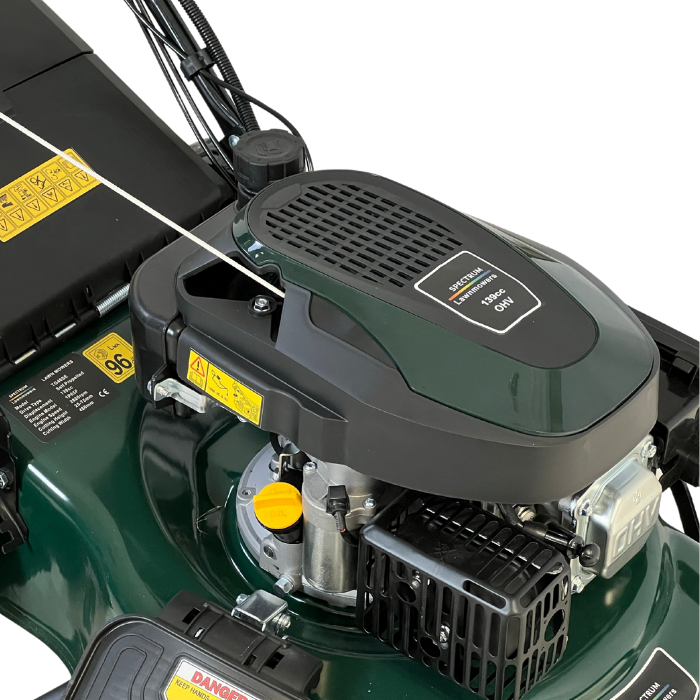 Spectrum TG46SE 3-in-1 Self-Propelled Petrol Lawnmower with Electric Start