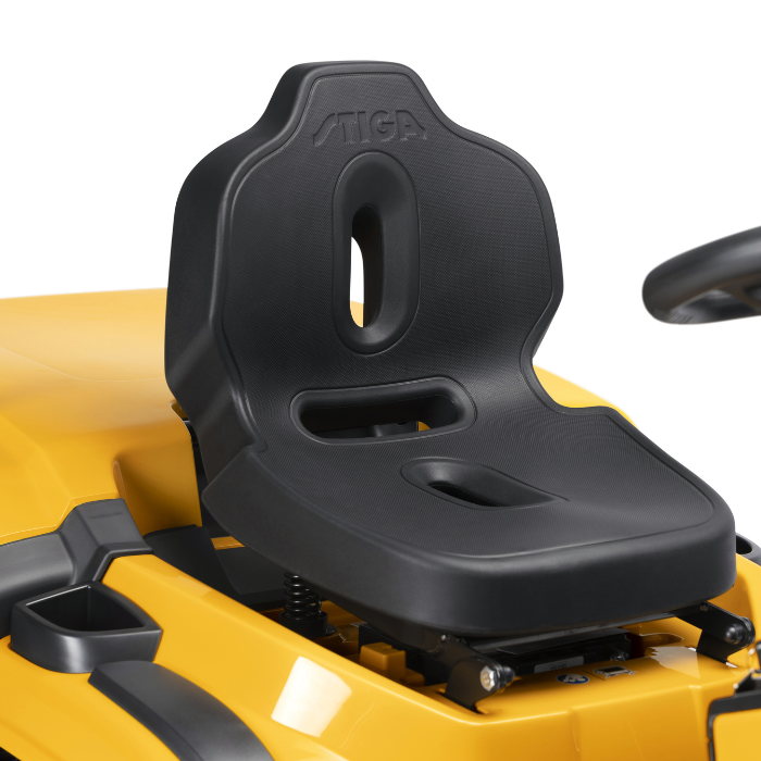 Stiga Estate 598 W Rear-Collect V-Twin Garden Tractor with Hydrostatic Drive