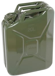 20 Litre Khaki Steel Jerry Can (F-2200)