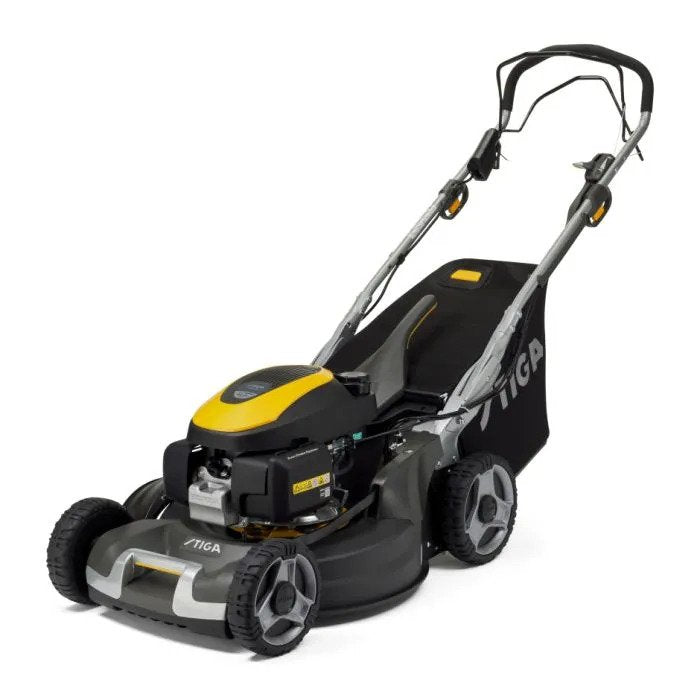 Stiga Twinclip 955 VE 4-in-1 Variable-Speed Petrol Lawnmower with Electric Start & Honda Engine