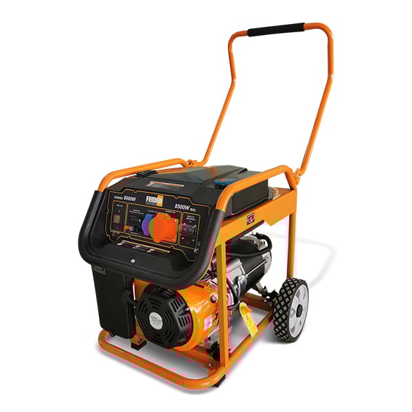 Feider 8500w Three-Phase Open-Frame Petrol Generator with Electric Start | FG8500ES