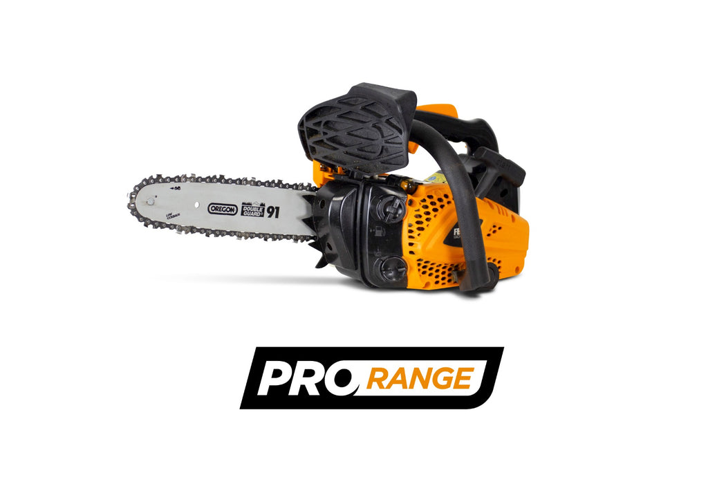 Feider PRO 25 Top-Handle Petrol Arborist's Chainsaw Kit (25cm Guide Bar)