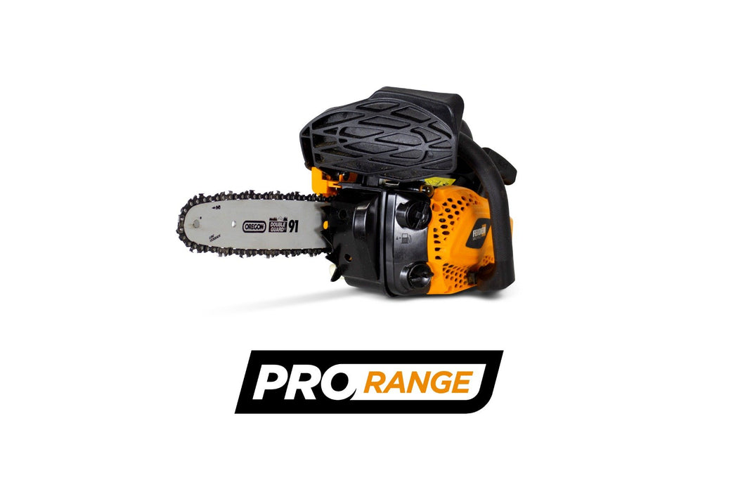 Feider PRO 25 Top-Handle Petrol Arborist's Chainsaw Kit (25cm Guide Bar)
