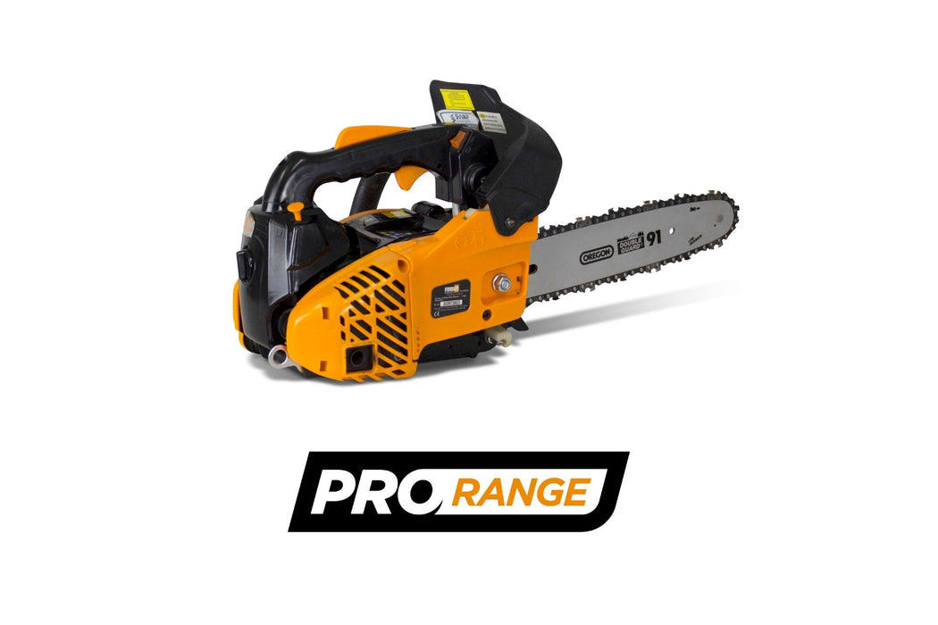 Feider PRO 25 Top-Handle Petrol Arborist's Chainsaw Kit (25cm Guide Bar)