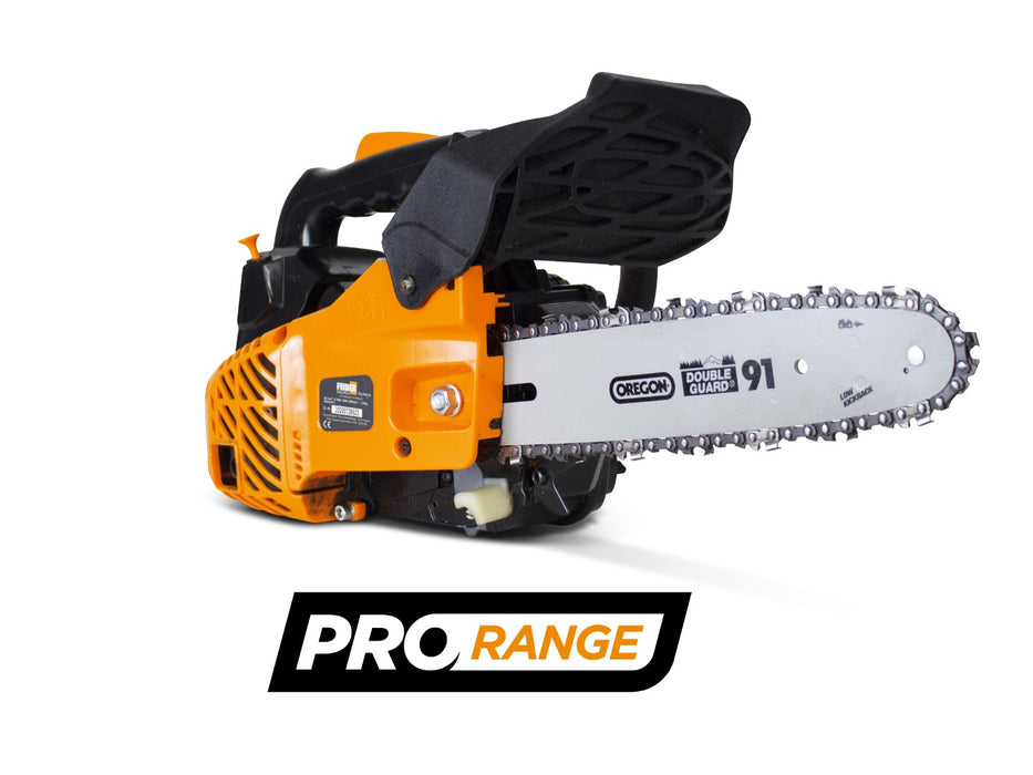 Feider PRO 25 Top-Handle Petrol Arborist's Chainsaw Kit (25cm Guide Bar)