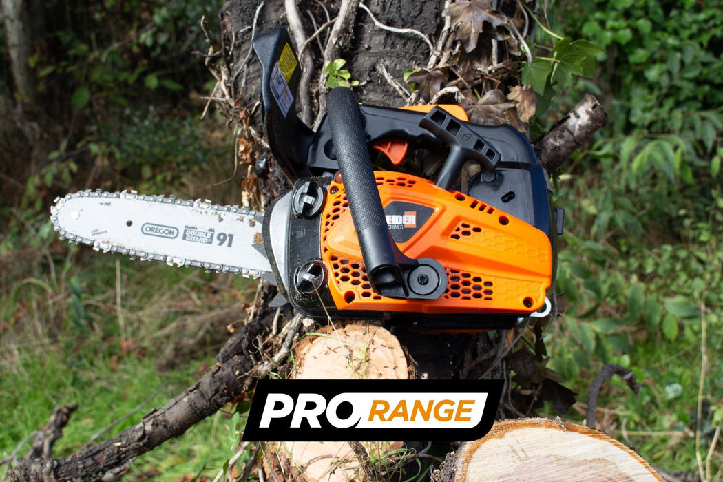 Feider PRO 25 Top-Handle Petrol Arborist's Chainsaw Kit (25cm Guide Bar)