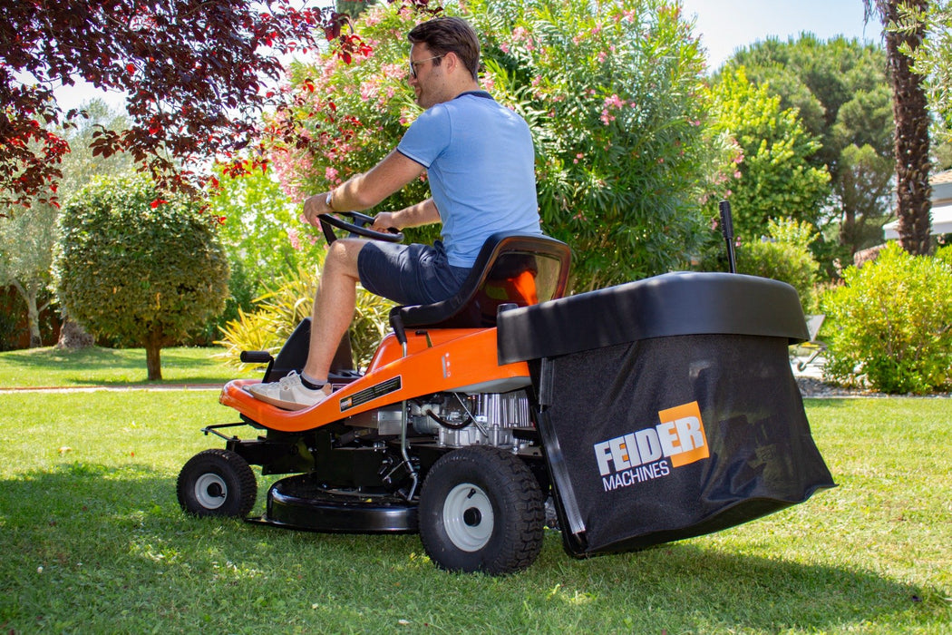 Feider FRT-75BS125  Rear-Collect Ride-On Mower with Manual Drive & Briggs Engine