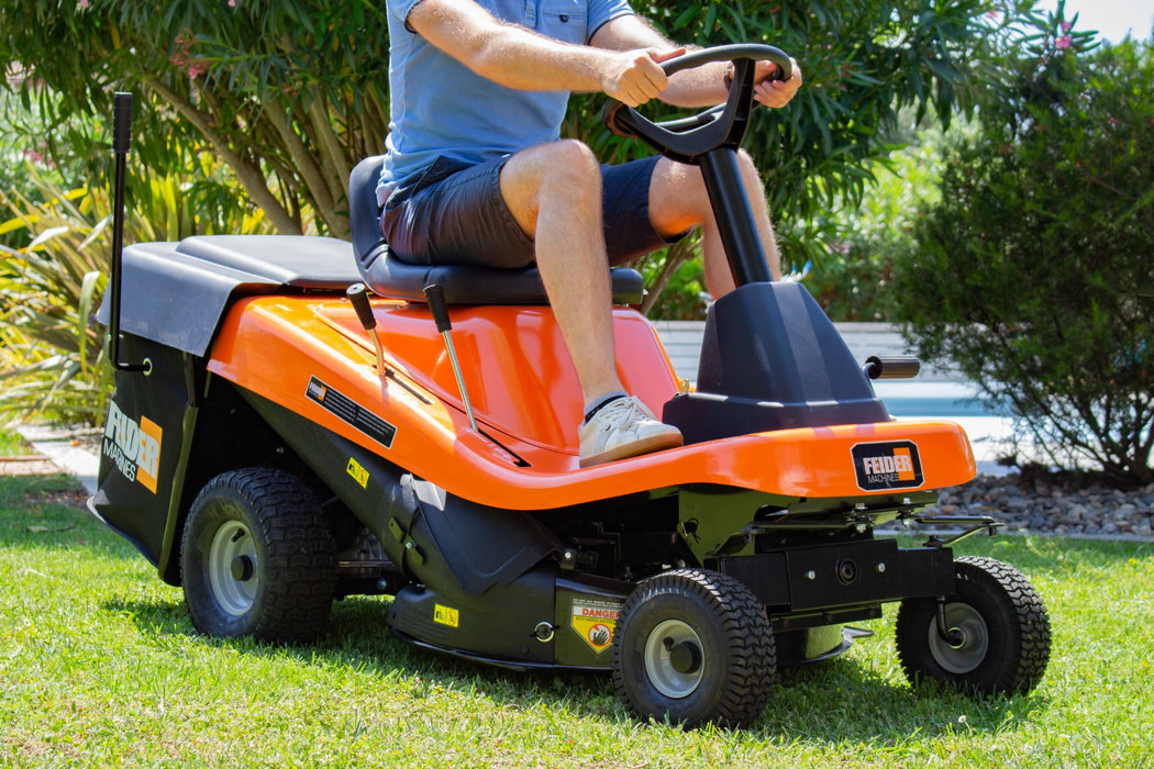 Feider FRT-75BS125  Rear-Collect Ride-On Mower with Manual Drive & Briggs Engine