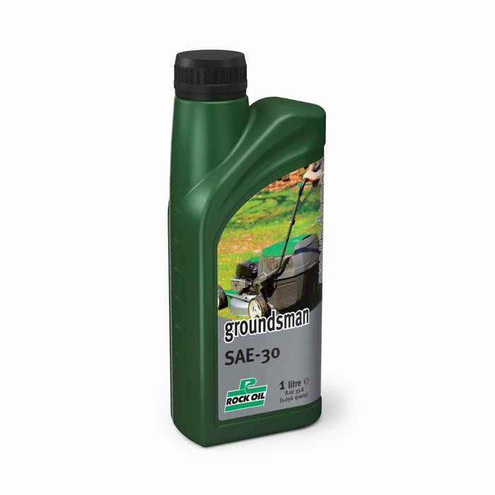 Groundsman Sae 30 Oil 1 Litre Bottle - Lawn Mower and Machin OIl (Accessories - Oil)