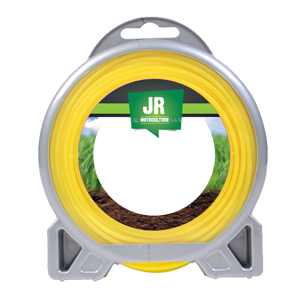 Premium Round Nylon Trimmer-Line - Replacement Strimmer Line - 2.4mm x 87m- JR FNY020