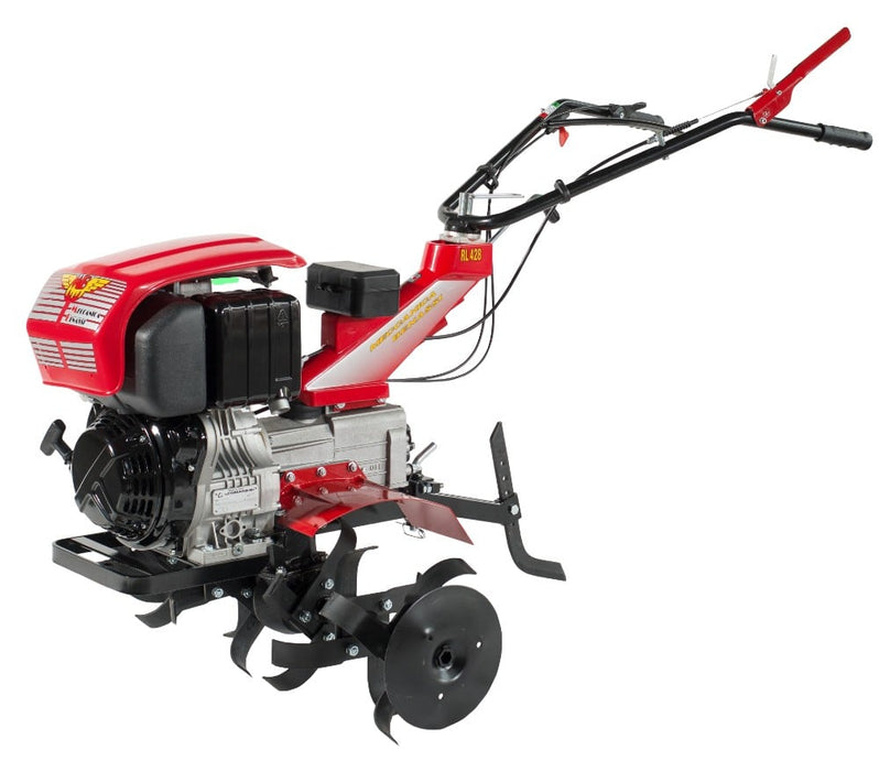 Meccanica Benassi RL 428 Petrol Front-Tine Tiller with Rear PTOs (Honda Engine)