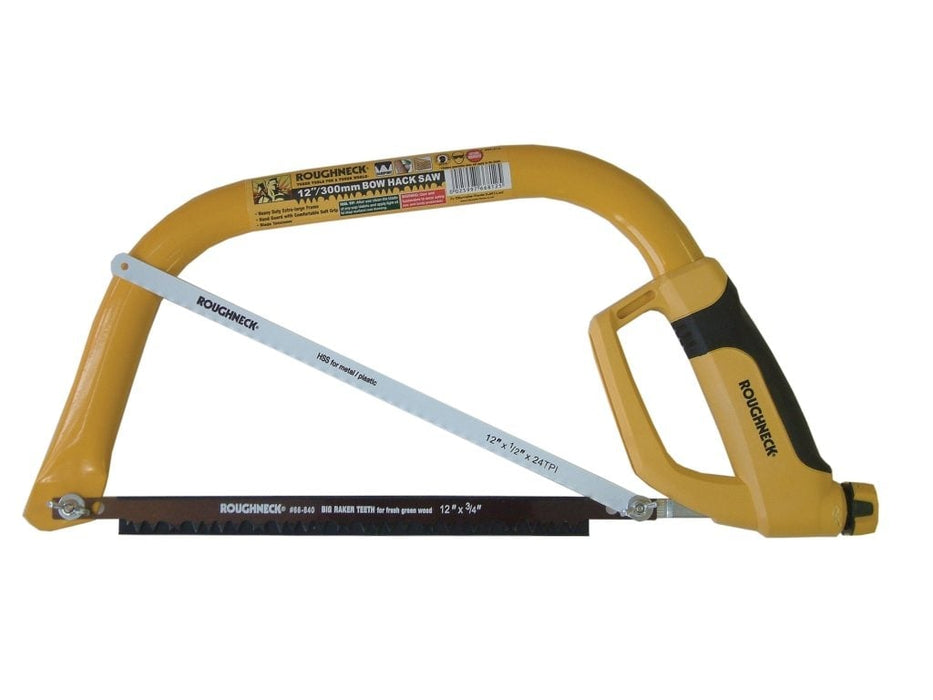 Roughneck 30cm Bow Hacksaw with Additional HSS Blade | 66-812