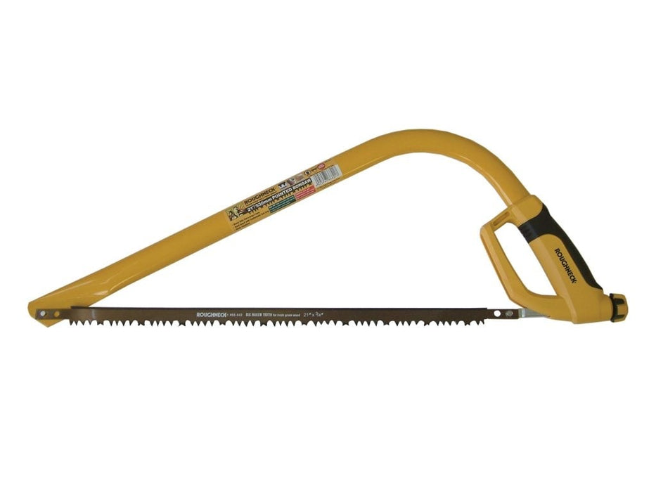 Roughneck 53cm Pointed-Tip Bow Saw with Small Straight Teeth | 66-821