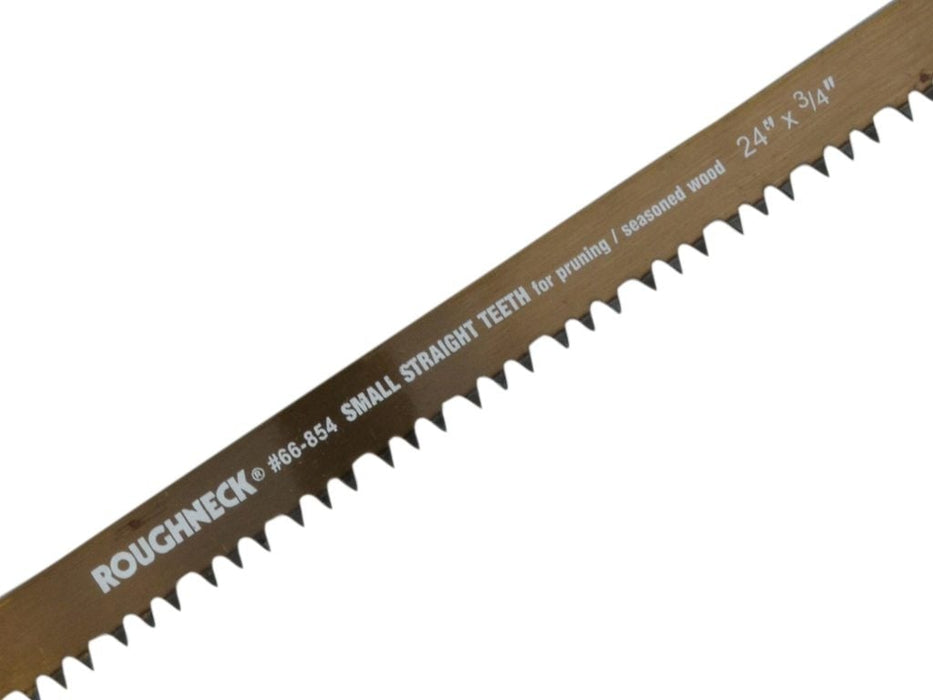 Roughneck 53cm Seasoned-Wood Bow-Saw Blade with Small Straight Teeth | 66-852