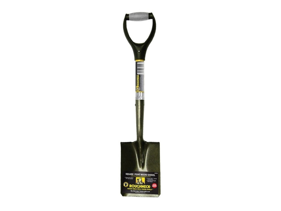 Roughneck Square-End Micro Shovel | 68-006