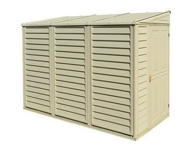 Saffron 4x8 Vinyl Lean To Shed