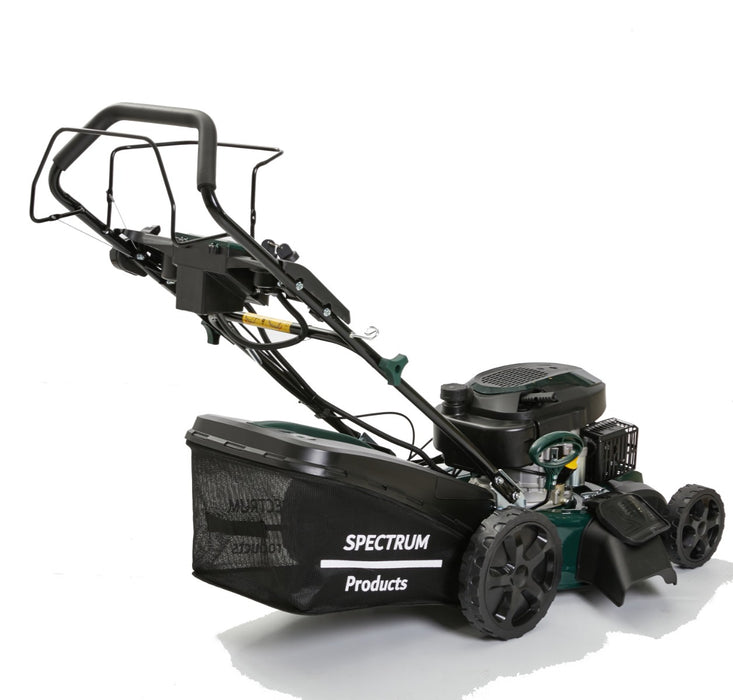 Spectrum TG46SE 3-in-1 Self-Propelled Petrol Lawnmower with Electric Start