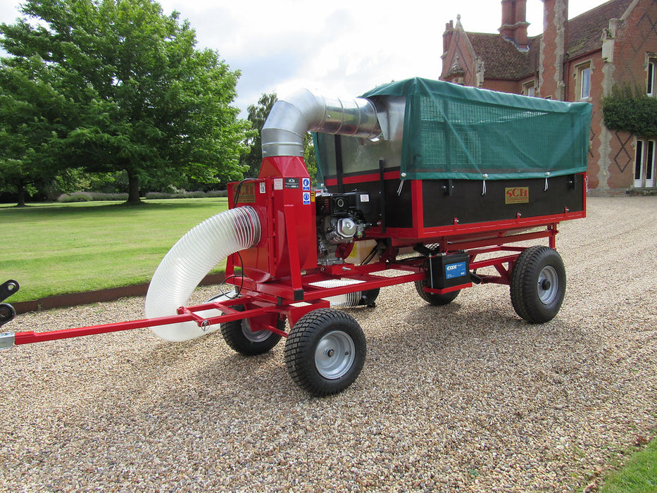 SCH TPSU(1) Hydraulic Trailer-Mounted Leaf-Collection Unit (Single-Pipe Hydraulics)
