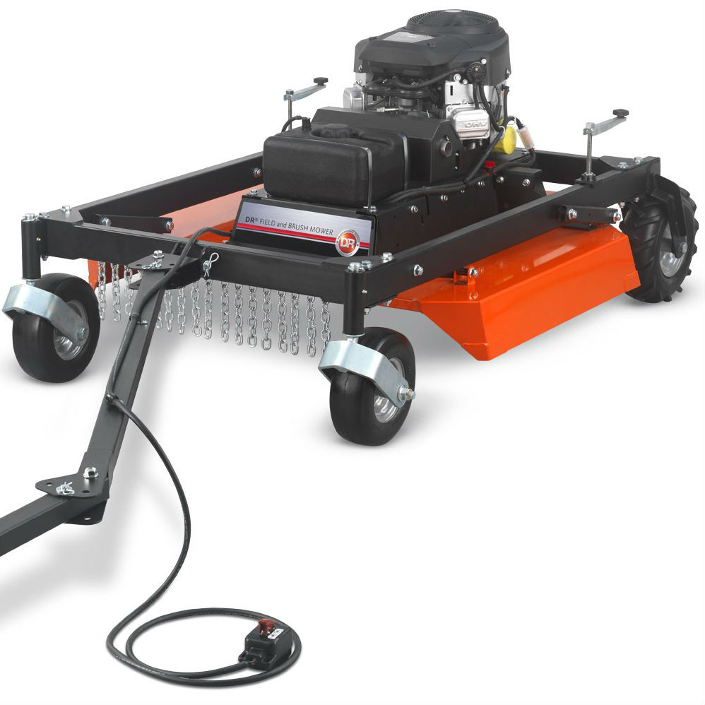DR PRO XL 44 20 Tow Behind Field Brush Mower Electric Start DRMP42
