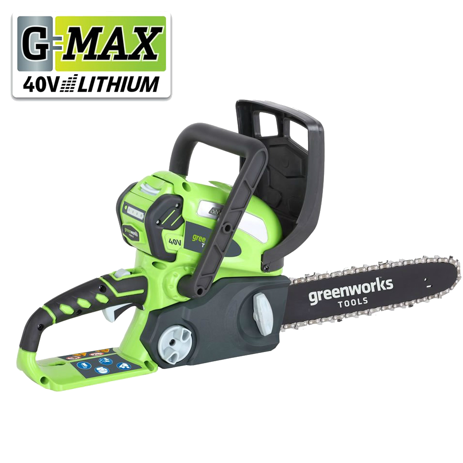 Greenworks G MAX 40v 30cm Cordless Chainsaw G40CS30 Tool Only