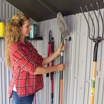 Lifetime 10x8 Heavy Duty Plastic Shed - Single Entrance NEW EDITION