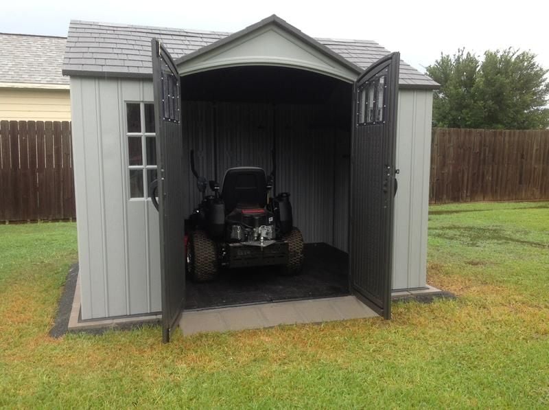 Lifetime 10x8 Heavy Duty Plastic Shed - Single Entrance NEW EDITION