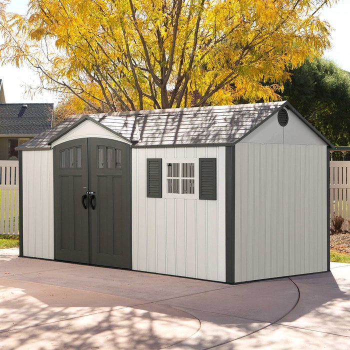 Lifetime 12.5' x 8' Heavy Duty Plastic Shed - NEW EDITION