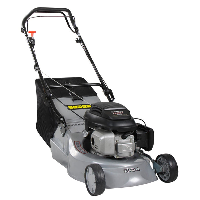 Masport Rotarola RRSP 18H Self-Propelled Petrol Rear-Roller Lawnmower (with Honda Engine)
