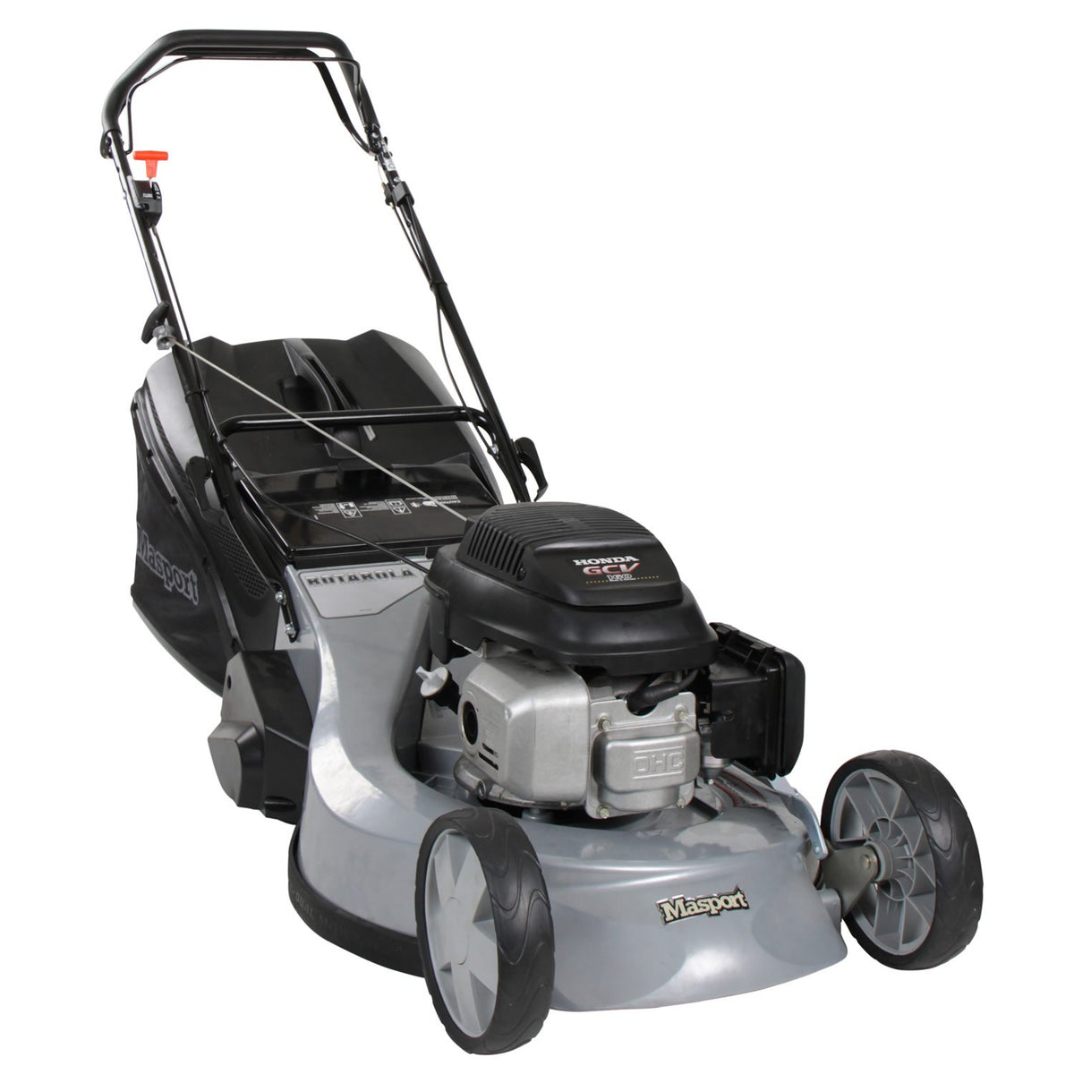 Masport RRSP 22H Self-Propelled Petrol Rear-Roller Lawnmower (with Hon ...