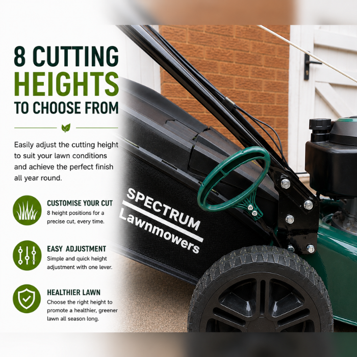 Spectrum TG56PD Self-Propelled Petrol Lawn Mower (56cm)