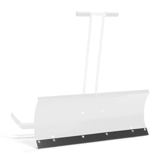 Stiga Rubber Scraper Bar for 107cm Snow Blade | 13-3904-61 - Attached to Snow Blade.