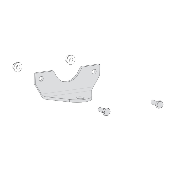 Stiga Trailer Hitch - for 121cm Side-Discharge Tractors | 2I0000000/17