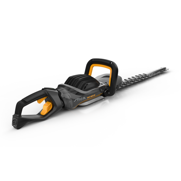 Stiga SHT 900 AE 48v Cordless Hedgetrimmer - Main Image - Rear-Right View - Right Facing.