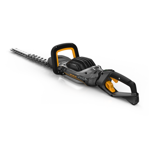 Stiga SHT 900 AE 48v Cordless Hedgetrimmer - Main Image Rear-Left View - Left Facing.