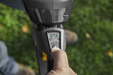Stiga SHT 900 AE 48v Cordless Hedgetrimmer - Electronic Keypad Control and Battery-Status Indicator.