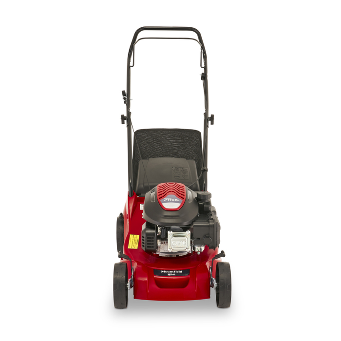 Mountfield HP41 Petrol Rotary Hand-Propelled Lawnmower (Special Offer) (Lawnmowers – Petrol Four Wheel Rotary Lawn Mowers)