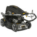 Stiga Twinclip 950 VE - with Handlebar and Grass-Collector in Storage Position.