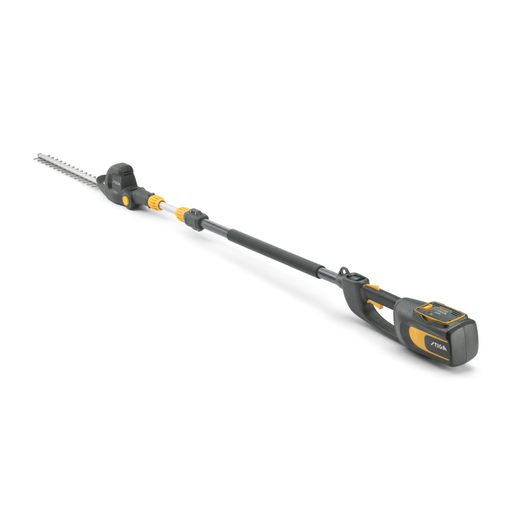 Stiga PH 700e 48v Cordless Long-Reach Hedgetrimmer - Main Image - Rear-Left View - Left Facing.
