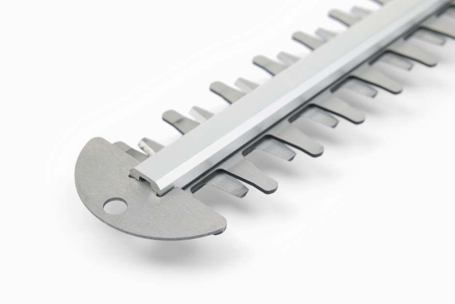 Stiga HT 700e 48v Cordless Hedgetrimmer - Double-Sided Blades with Tip Protector and Hanging-Hole.