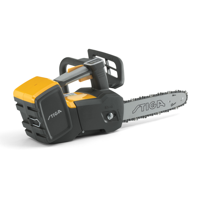Stiga PR 700e 48v Cordless Top-Handle Arborist’s Chainsaw - Main Image - Rear-Right View - Right Facing.