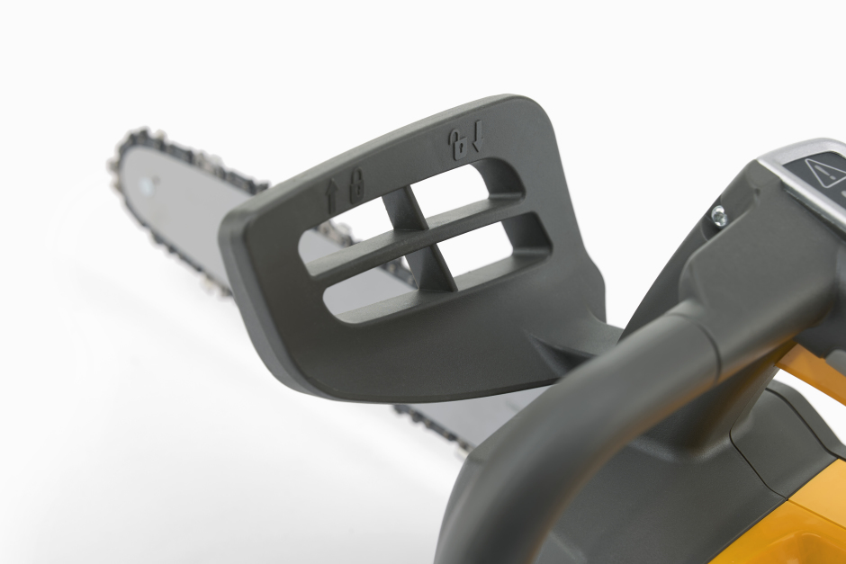 Stiga PR 700e 48v Cordless Top-Handle Arborist’s Chainsaw - Chain-Brake Activation Lever.