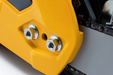 Stiga CS 545 Petrol Chainsaw - Side-Screw Chain Tensioner.