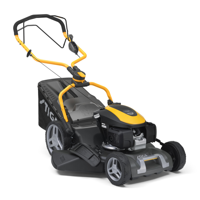 Stiga Combi 753 S 4-in-1 Self-Propelled Petrol Lawnmower - Main Image - Right Facing.